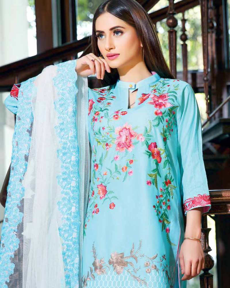 Charizma Embroidered Swiss Range Vol-3 – CSR-26 - YourLibaas
 - 1