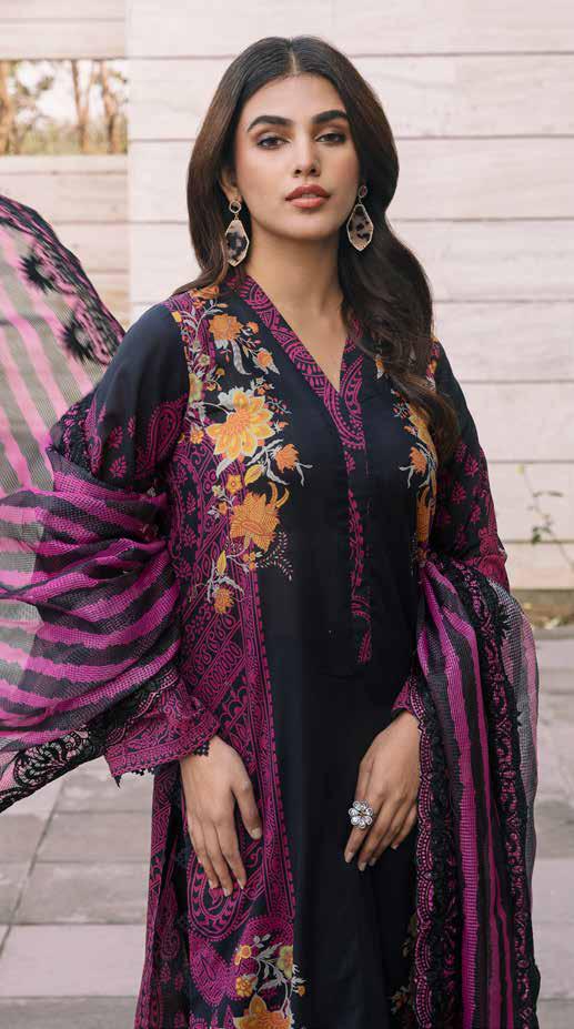 Charizma Aaghaz Embroidered Lawn Collection 2023 – AG-04
