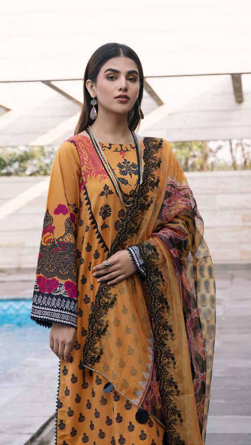 Charizma Aaghaz Embroidered Lawn Collection 2023 – AG-06