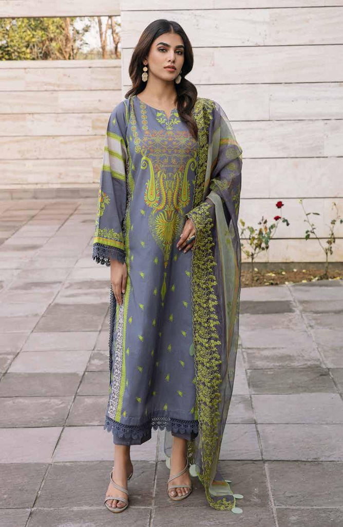 Charizma Aaghaz Embroidered Lawn Collection 2023 – AG-07