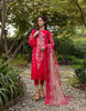 Charizma Aniiq · Printed Lawn Suit with Embroidered Organza Net Dupatta – ANS-03 Cherry Blossom