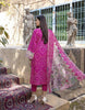 Charizma Aniiq · Printed Lawn Suit with Embroidered Organza Net Dupatta – ANS-16