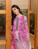 Charizma Aniiq · Printed Lawn Suit with Embroidered Organza Net Dupatta – ANS-09