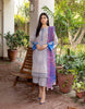 Charizma Aniiq · Printed Lawn Suit with Embroidered Organza Net Dupatta – ANS-02 Vibrant Look