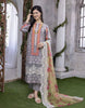 Charizma Aniiq · Printed Lawn Suit with Embroidered Organza Net Dupatta – ANS-11