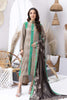 Charizma C-Prints Fall/Winter · Slub Linen Suit with Pashmina Shawl – CPW22-30