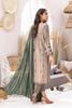 Charizma C-Prints Fall/Winter · Slub Linen Suit with Pashmina Shawl – CPW22-32