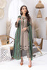 Charizma C-Prints Fall/Winter · Slub Linen Suit with Pashmina Shawl – CPW22-32