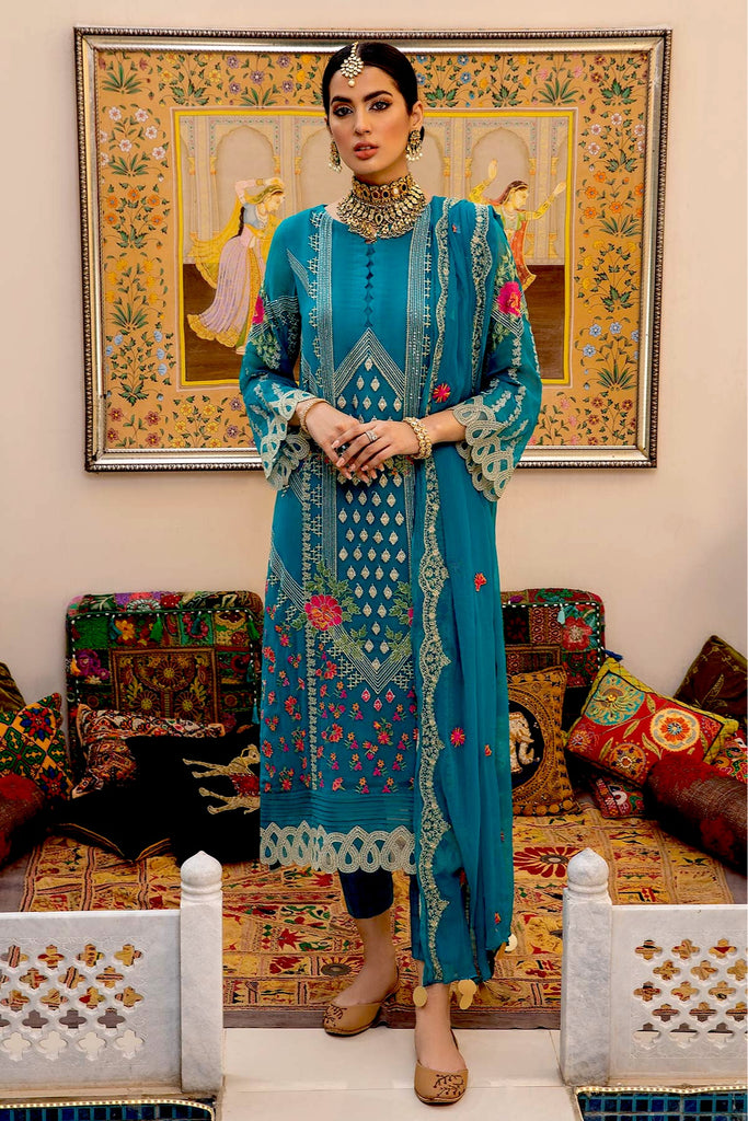 Charizma Celine Embroidered Chiffon Collection – CCE-07