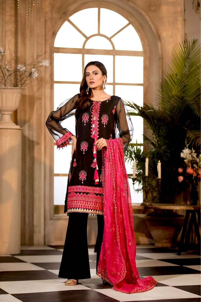 Charizma Chimmer Embroidered Chiffon Collection – CHM-37