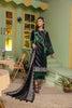 Charizma Combinations · Embroidered Lawn Suit With Embroidered Chiffon Dupatta – CCS-20