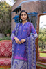 Charizma Combinations · Embroidered Lawn Suit With Embroidered Chiffon Dupatta – CCS-21
