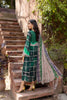 Charizma Combinations · Embroidered Lawn Suit With Embroidered Chiffon Dupatta – CCS-28