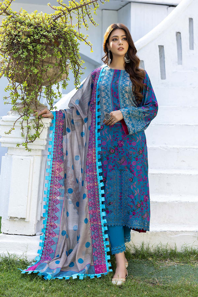 Charizma Combinations Embroidered Linen Collection – CCW22-08