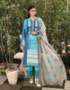 Charizma Combinations · Printed & Embroidered Lawn Collection with Embroidered Dupatta – DN-4