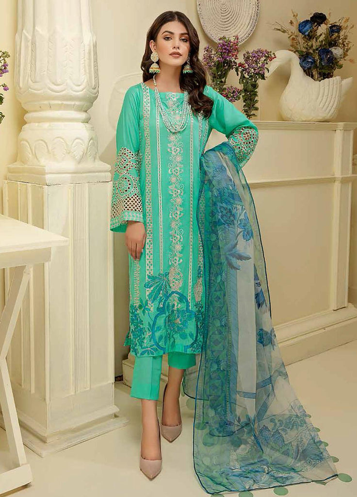 Charizma Embroidered Lawn Collection 2022 Chapter 01 – CEL-04