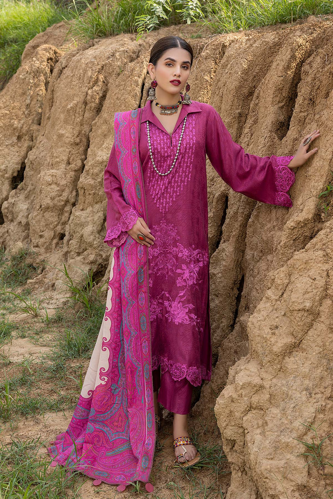 Charizma Embroidered Marina Jacquard Collection (with Pashmina Shawl) – CLJW22-04