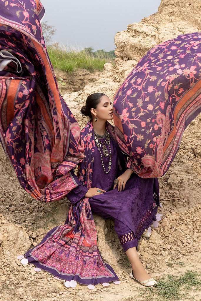 Charizma Embroidered Marina Jacquard Collection (with Pashmina Shawl) – CLJW22-07