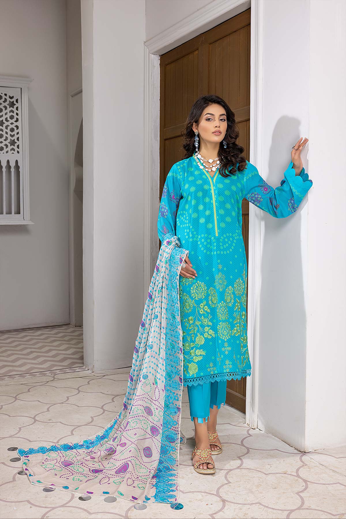 Charizma Embroidered Swiss Voil Collection Vol-2 – CSV-12 – YourLibaas