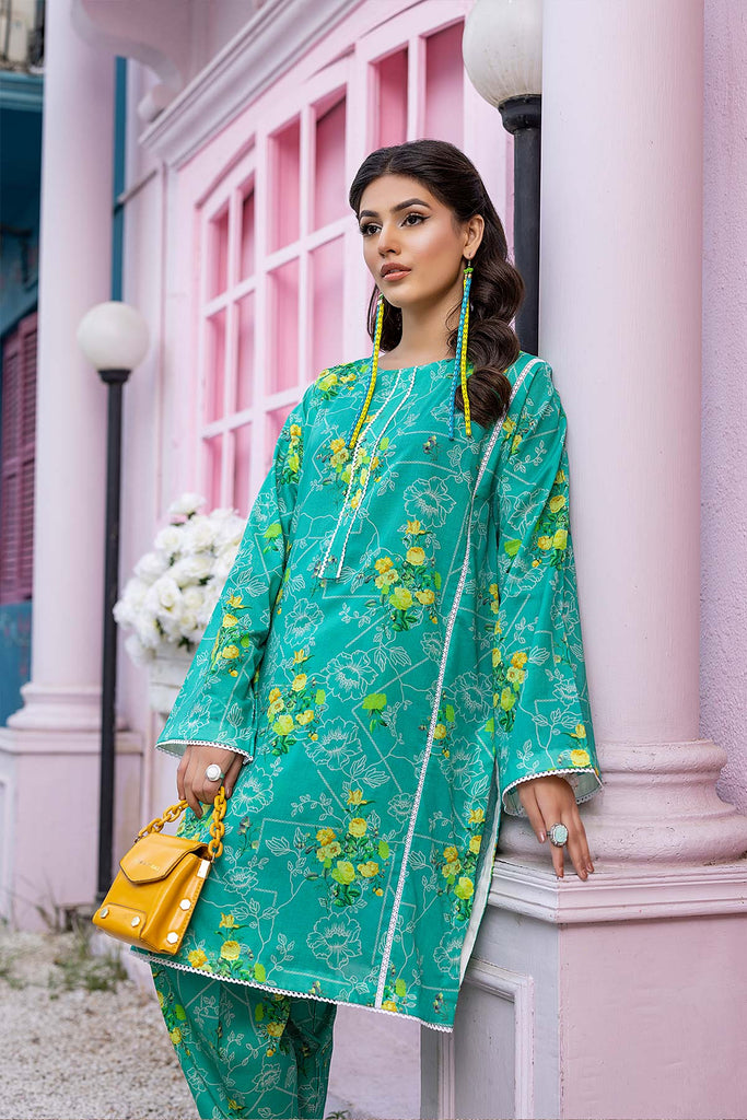 Charizma Nazneen 2Pc Printed Lawn Collection – CPN-10