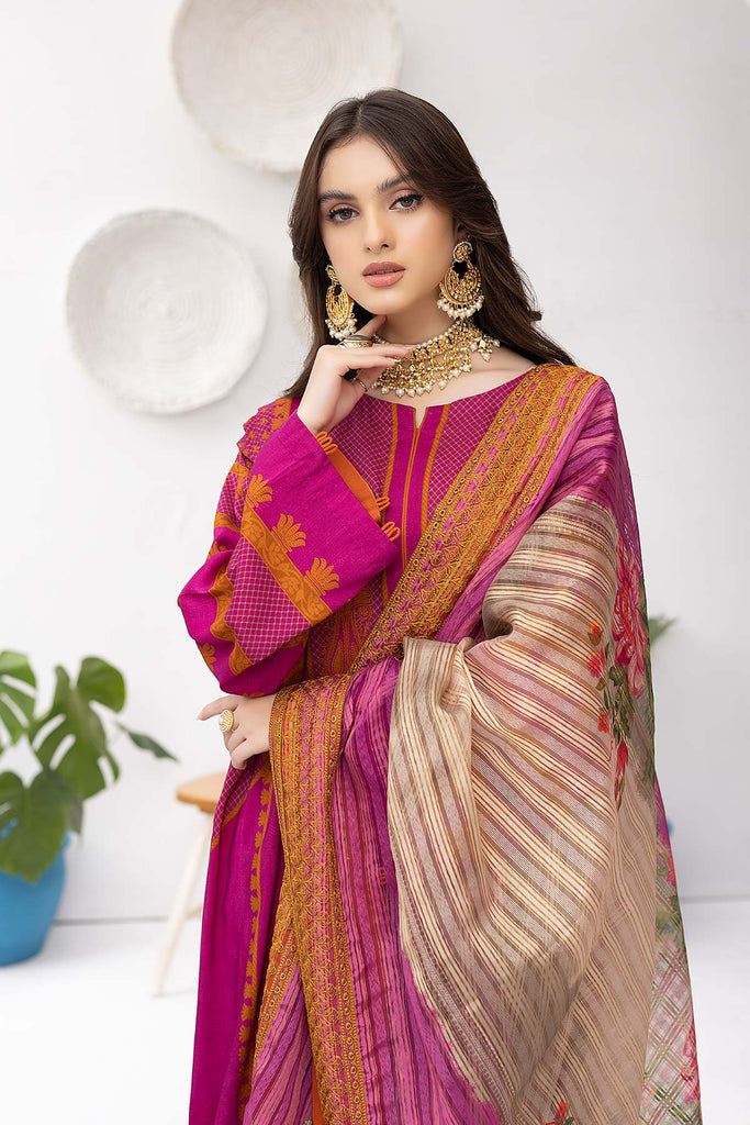 Charizma Print Melody Fall/Winter · Printed Marina Suit With Embroidered Dupatta – PEW22-01
