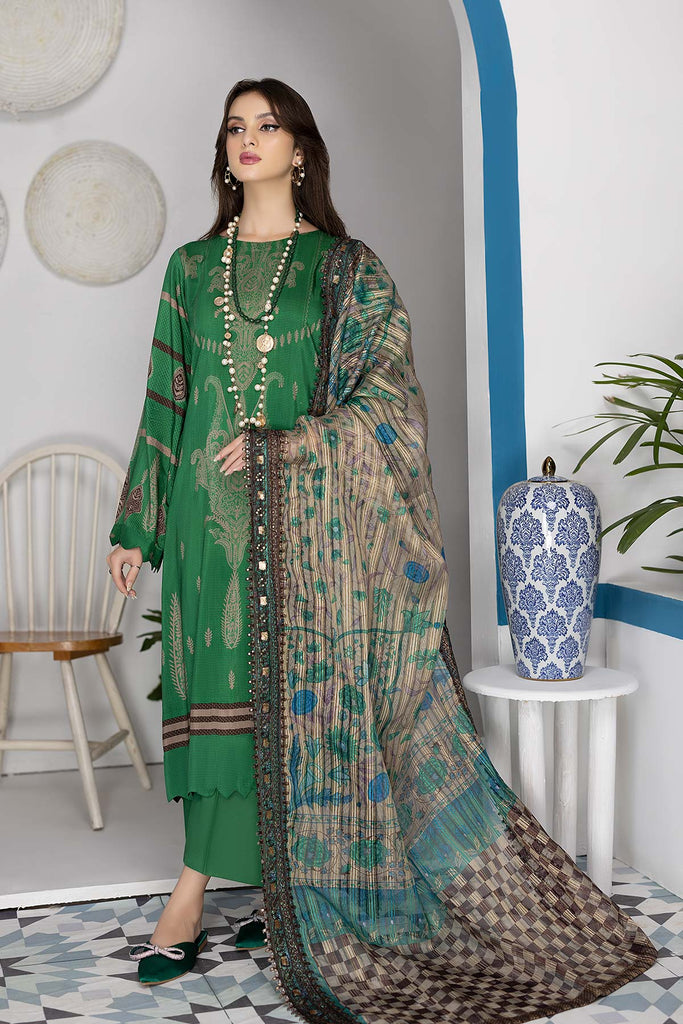 Charizma Print Melody Fall/Winter · Printed Marina Suit With Embroidered Dupatta – PEW22-06