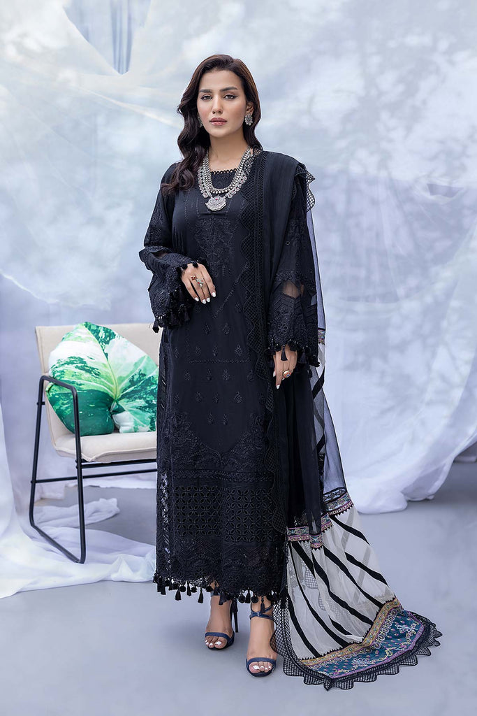 Charizma Qara Embroidered Lawn With Embroidered Chiffon Dupatta – CQ22-09
