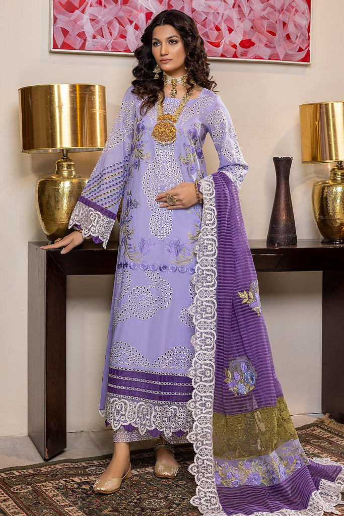 Charizma Riwayat-e-Rang Luxury Festive Collection · Embroidered Lawn with Embellished Dupatta – ED-02B