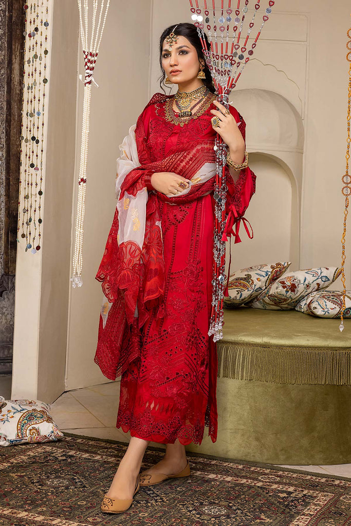 Charizma Riwayat-e-Rang Luxury Festive Collection · Embroidered Lawn with Embellished Dupatta – ED-03B