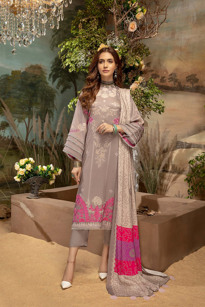 Charizma Sheen · Embroidered Marina With Shawl Vol-1 – SHW-03