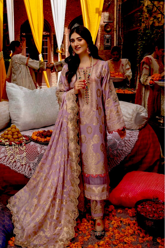 Charizma Signature Embroidered Cambric Jacquard Collection – CJ-02