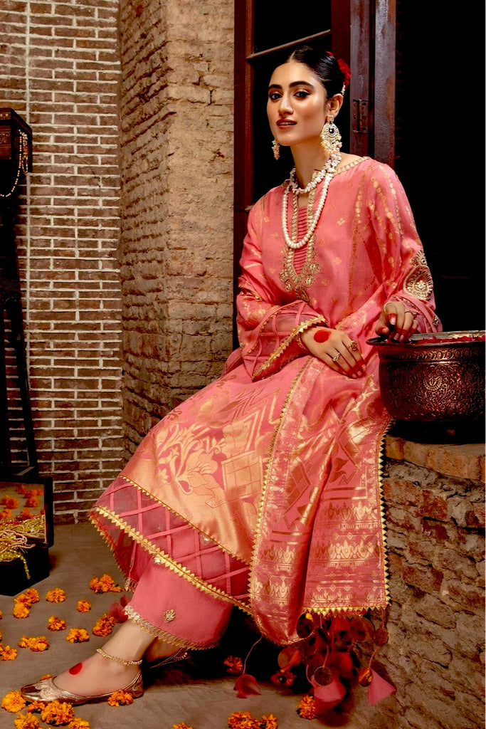 Charizma Signature Embroidered Cambric Jacquard Collection – CJ-08
