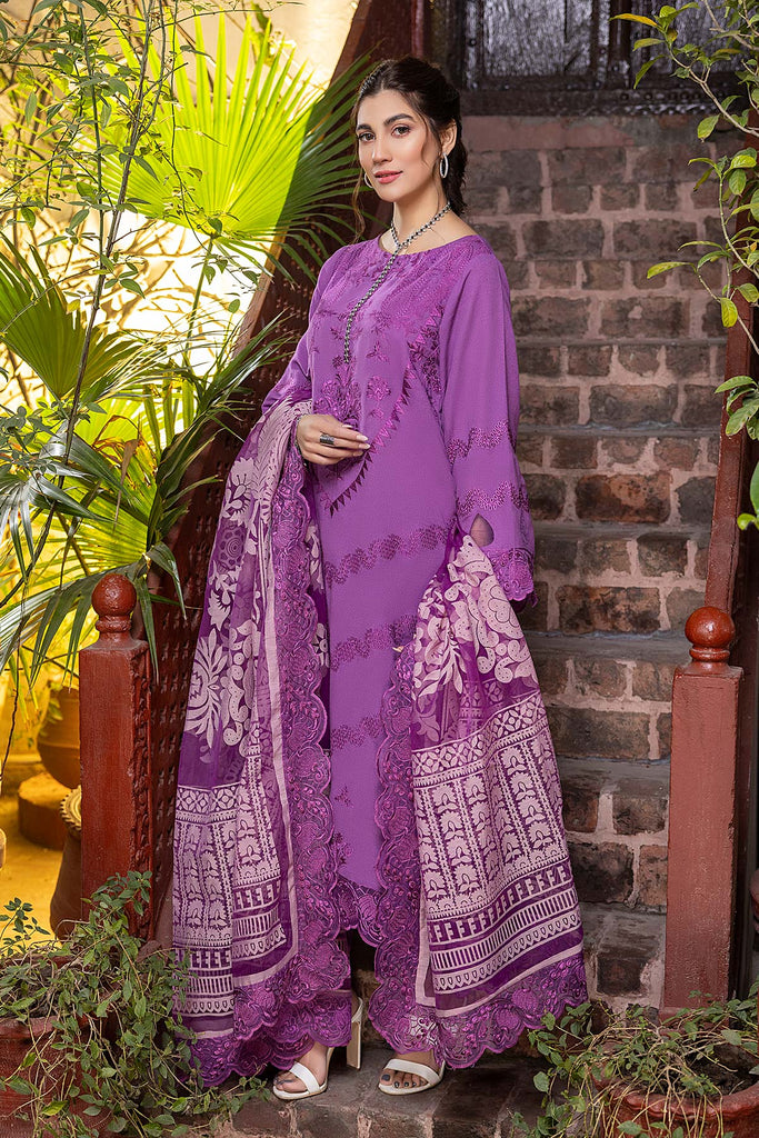 Charizma Signature Embroidered Lawn Karandi Collection – CLK-07