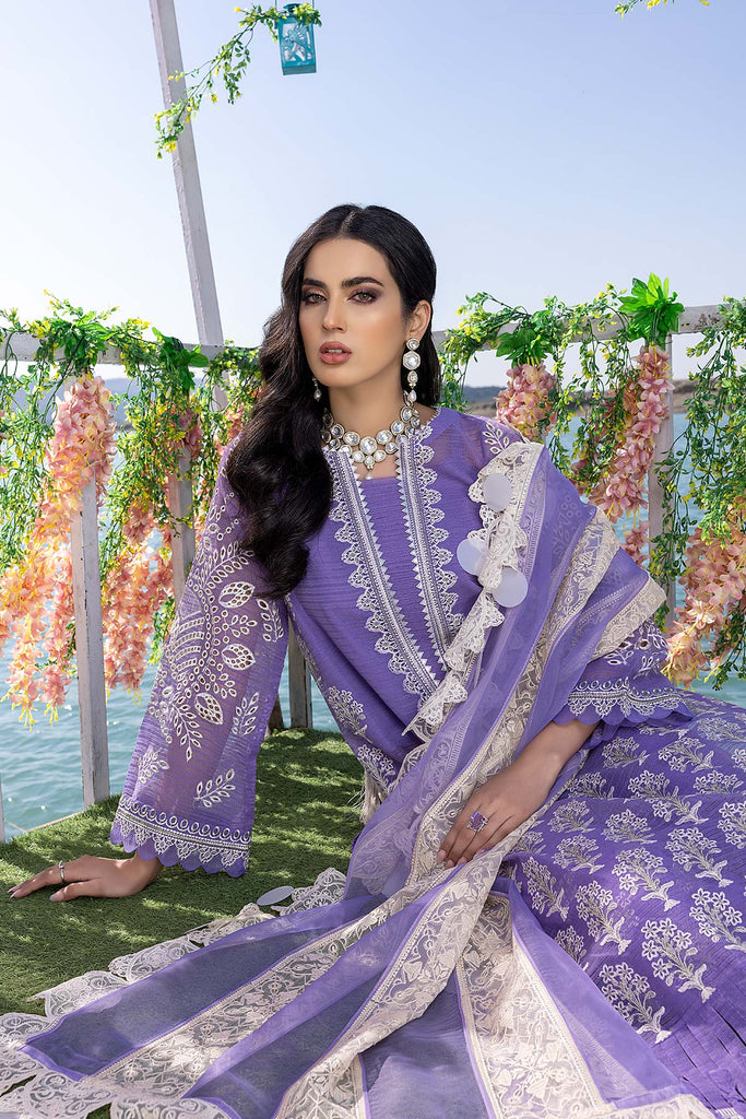 Charizma Signature Summer Festive Collection · Embroidered Lawn with Embellished Dupatta – CFL-02