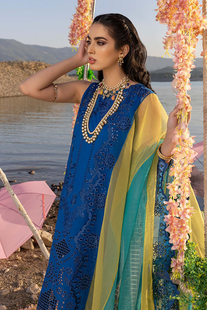 Charizma Signature Summer Festive Collection · Embroidered Lawn with Embellished Dupatta – CFL-06