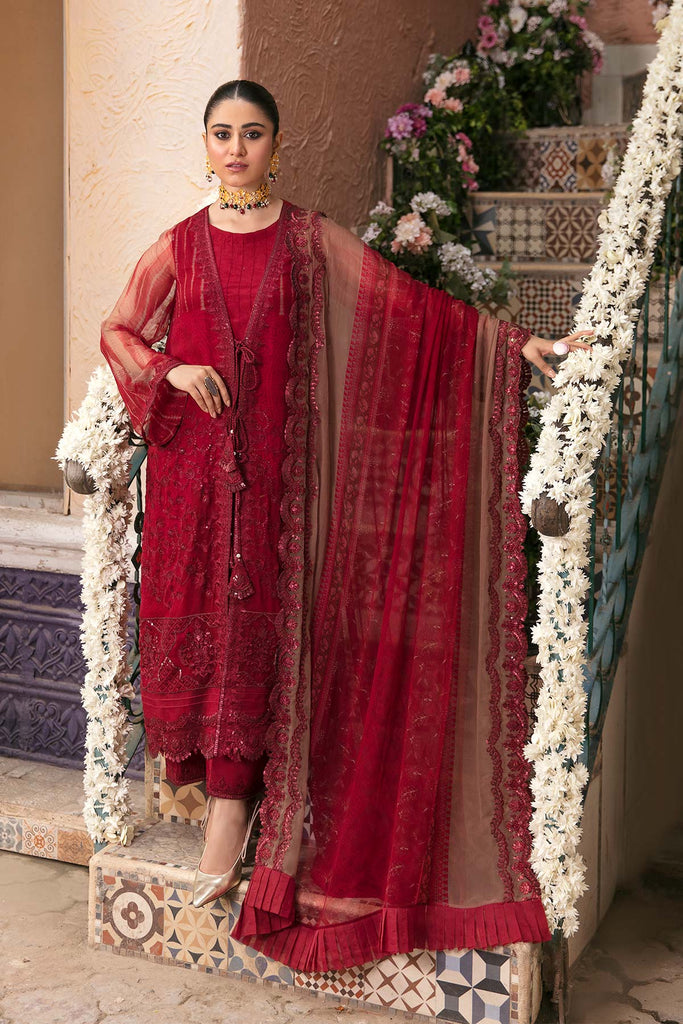 Charizma Vasl Embroidered Bamber Chiffon Collection Vol-2 – VSL22-09