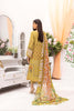 Charizma aniiq · Embroidered Lawn Suit With Embroidered Chiffon Dupatta – ANS-28