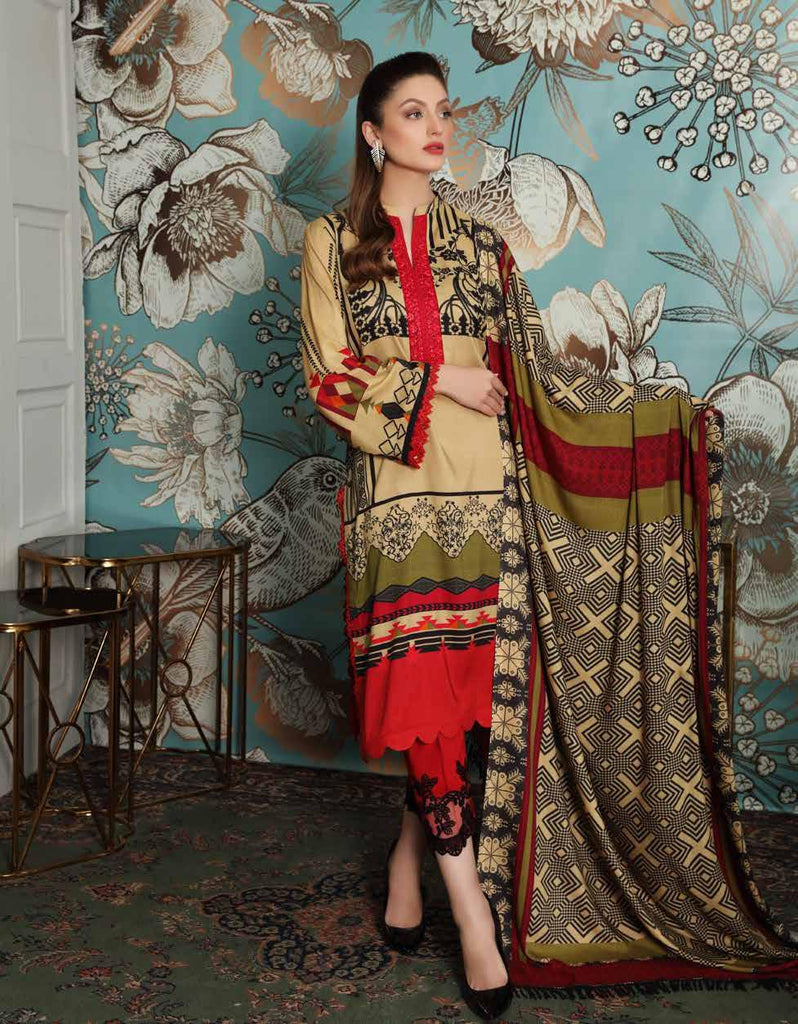 Charizma Combinations Embroidered Linen Collection '– CCW-10