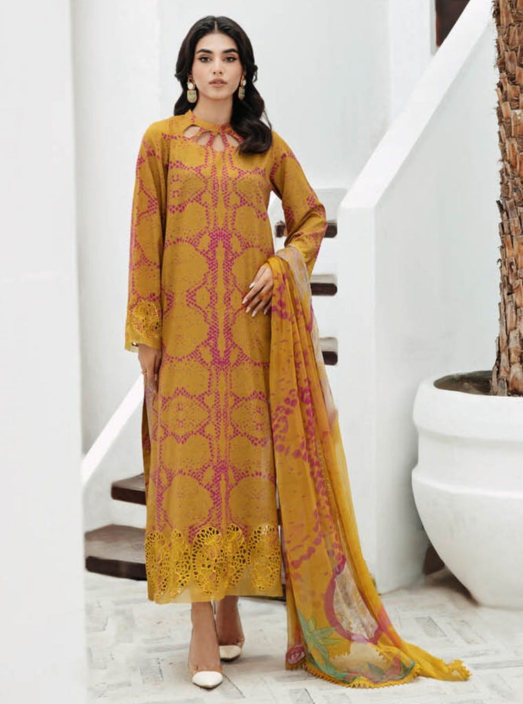 Charizma Reem Embroidered Luxury Lawn – CR4-06
