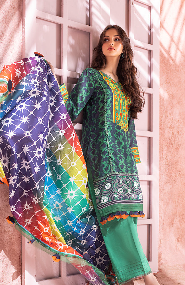 Coco Digital Printed Lawn Collection Vol-2 by Al Zohaib – CCDL2-22-08