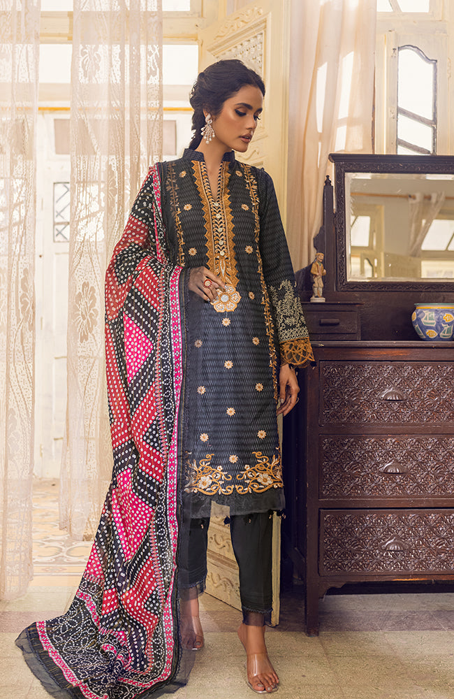 Coco by Al Zohaib Digital Embroidered Lawn Collection – D-07