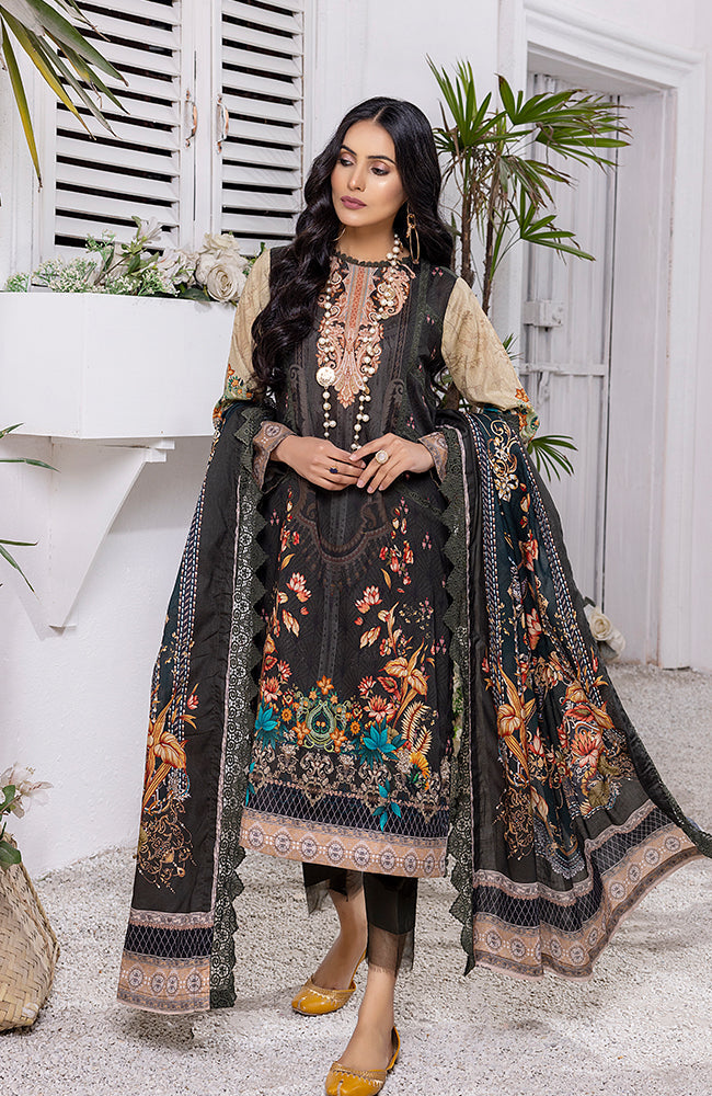 Coco by Al Zohaib Digital Printed Lawn Collection – CCDL-22-15