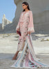 Crimson X Saira Shakira Luxury Lawn Collection 2022 – Sicilian Summer - 2B - Rose