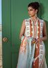 Crimson X Saira Shakira Luxury Lawn Collection – Stories of Santorini - 1A - Mandarin