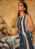 Crimson X Saira Shakira Luxury Lawn Collection 2022 – Summer Blooms - 6A - Cobalt