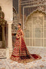 Crimson X Saira Shakira Wedding Collection – 2A - Stories of Naqshi - Scarlet