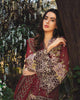 Adan's Libas Arcadia Festive Chiffon Collection – Crimson | ZA-1292