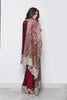 Baroque Luxury Chiffon Embroidered Collection Vol 4 – Crimson - YourLibaas
 - 3