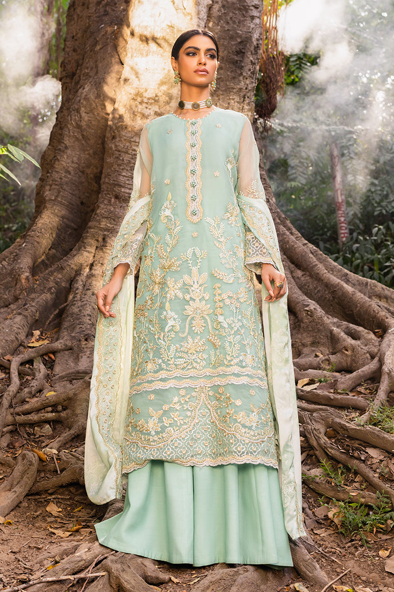 GRANITE ARONA Pakistani Organza Suit | Embroidered Party Wear Dress | Perfect for Mehndi YourLibaas GRANITE ARONA Pakistani Organza Suit | Embroidered Party Wear Dress | Perfect for Mehndi YourLibaas