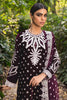 Cross Stitch Luxe Atelier Luxury Collection – MULBERRY TALE-3PC EMBROIDERED VELVET SUIT